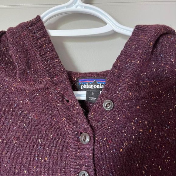 Patagonia knit sweater - Burgundy - Picture 2 of 3